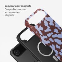 Selencia Coque arrière Vivid avec MagSafe Apple iPhone Air - Moo'd Lavender Glow