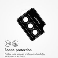 imoshion Protection Caméra en verre trempé 2 Pack Samsung Galaxy Z Fold 7 - Noir