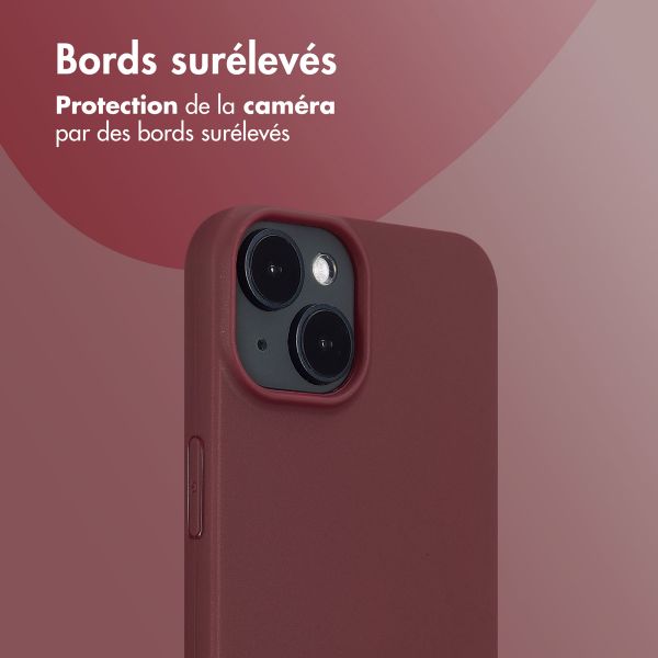 imoshion Coque Couleur Apple iPhone 14 - Wine Red