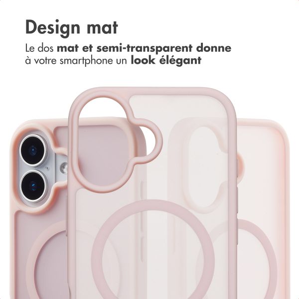 imoshion Coque Color Guard avec MagSafe Apple iPhone 17 - Rose clair