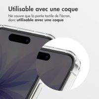 Accezz Protection d’écran en verre trempé avec filtre de confidentialité + Applicateur Apple iPhone 17