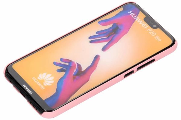 Coque unie Huawei P20 Lite - Rose