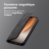imoshion Étui de téléphone portefeuille Slim Honor Magic8 Pro - Noir