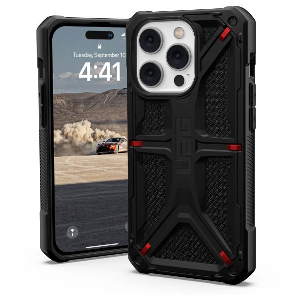 UAG Coque Monarch iPhone 14 Pro - Kevlar Black