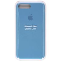 Apple Coque en silicone iPhone 8 Plus / 7 Plus - Denim Blue