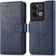 imoshion Étui de télephone portefeuille Oppo Reno 8 Pro 5G - Bleu foncé