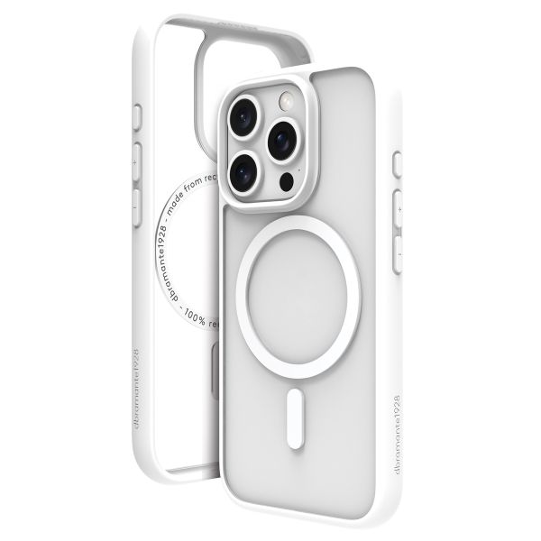 dbramante1928 Coque Grenen MagSafe iPhone 16 Pro Max - Transparent / Blanc