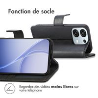 imoshion Étui de télephone portefeuille Oppo A6 Pro (5G) - Noir