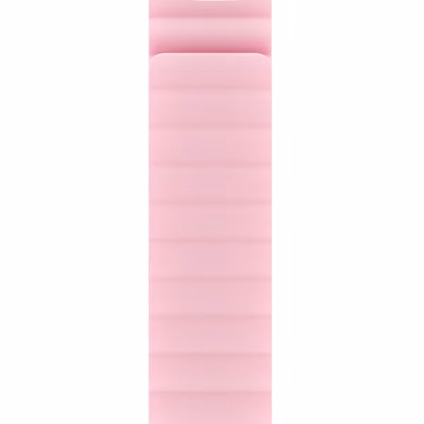 Holdit Bracelet en silicone magnétique Apple Watch Series 1 - 9 / SE (38/40/41 mm) | Series 10 / 11 (42 mm) - Pink / Beige