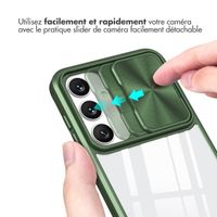 imoshion Coque arrière Camslider Samsung Galaxy S24 - Vert foncé