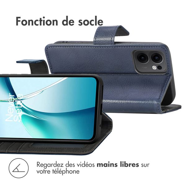 imoshion Étui de télephone portefeuille Oppo Reno 13 - Bleu foncé