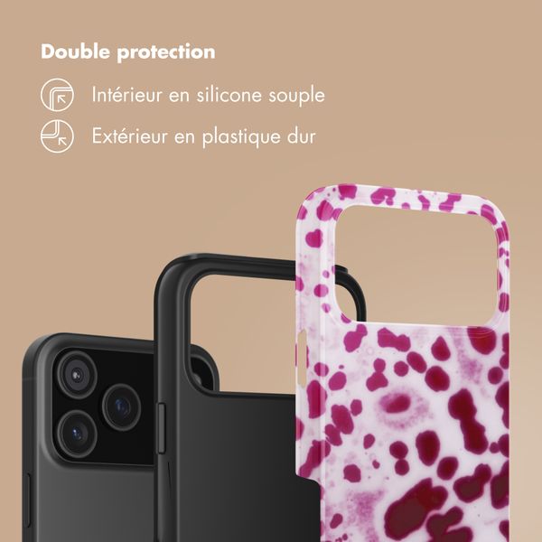 Selencia Coque arrière Vivid Apple iPhone 17 Pro - Cosmic Orchid