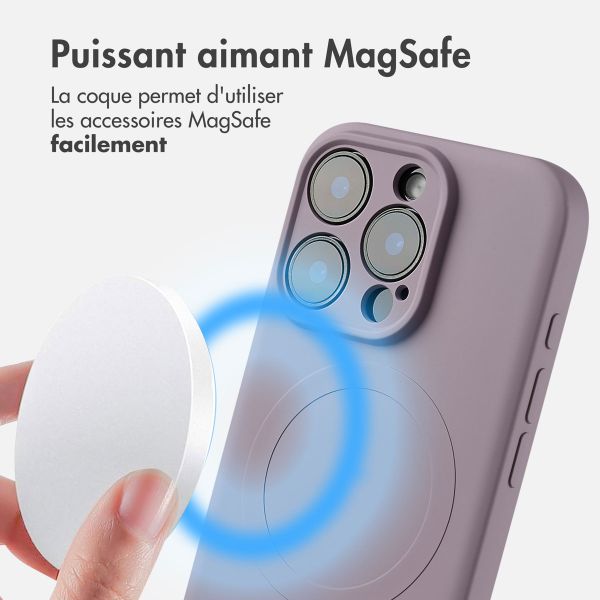 imoshion Coque Couleur avec MagSafe Apple iPhone 16 Pro - Violet