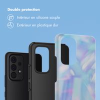 Selencia Coque arrière Vivid Samsung Galaxy A53 - Holographic Blue Dream