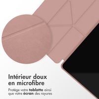 imoshion Coque tablette Origami Samsung Galaxy Tab S9 11.0 pouces - Rose Doré