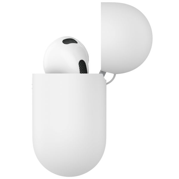 KeyBudz Coque Elevate Protective Silicone Apple AirPods 3 (2021) - White