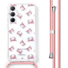 imoshion Coque Design avec cordon Samsung Galaxy A55 - Crab Watercolor