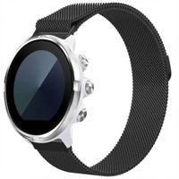 imoshion Bracelet magnétique milanais  - Connexion universelle 24 mm - Noir