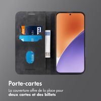 imoshion Étui de téléphone portefeuille Slim Xiaomi 15T - Noir