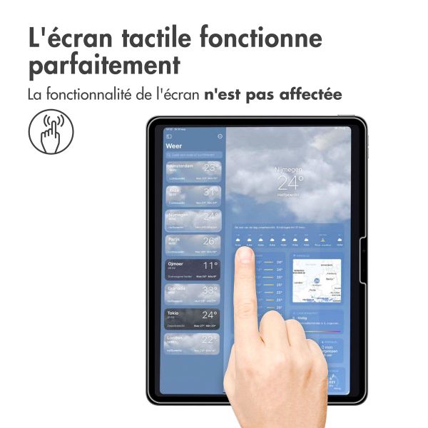 imoshion Protection d'écran en verre trempé Apple iPad Pro 13 (2025) M5 / (2024) M4 / Air 13 pouces (2025) M3 / (2024) M2