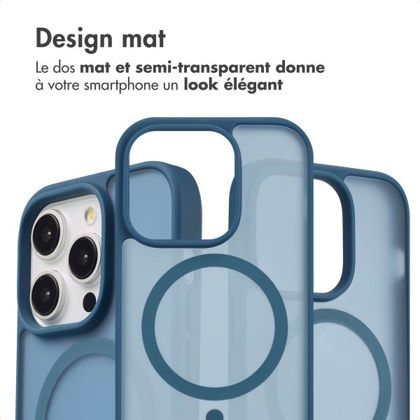 imoshion Coque Color Guard avec MagSafe iPhone 14 Pro - Bleu foncé