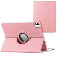 imoshion Coque tablette rotatif à 360° Apple iPad Air 11 pouces (2025) M3 / (2024) M2 / Air 5 (2022) / Air 4 (2020) / Pro 11 (2018/2020) - Rose