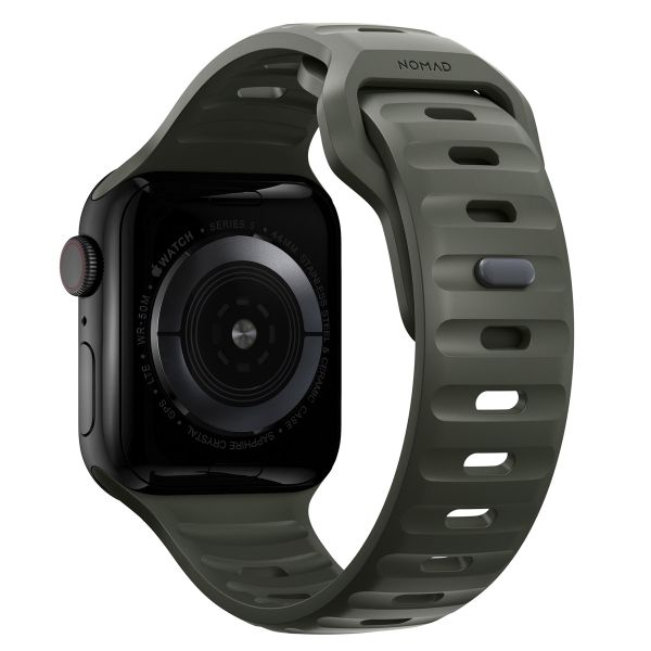 Nomad Bracelet Sport FKM Apple Watch Series 1 á 10 / SE / Ultra (2) (44/45/46/49 mm) - Ash Green