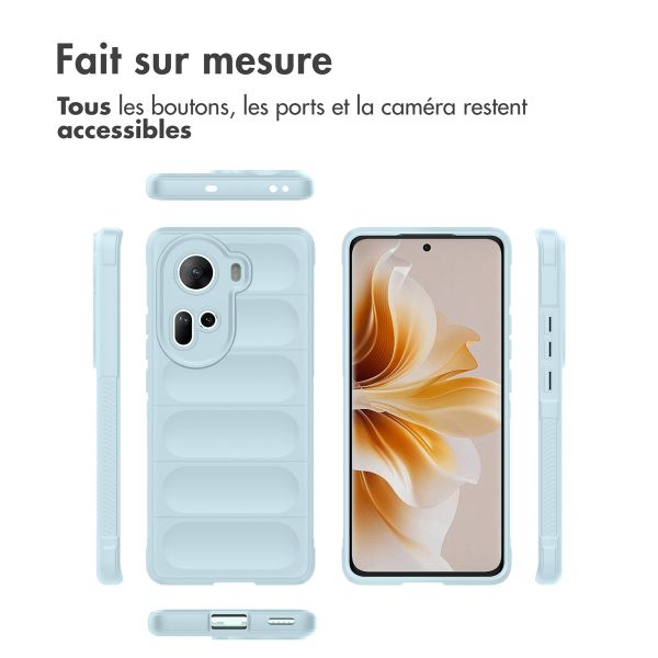 imoshion Coque arrière EasyGrip Oppo Reno 11 - Bleu clair