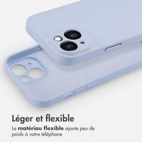 imoshion Coque Couleur avec MagSafe Apple iPhone 15 - Lila