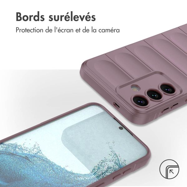 imoshion Coque arrière EasyGrip Samsung Galaxy S24 Plus - Violet