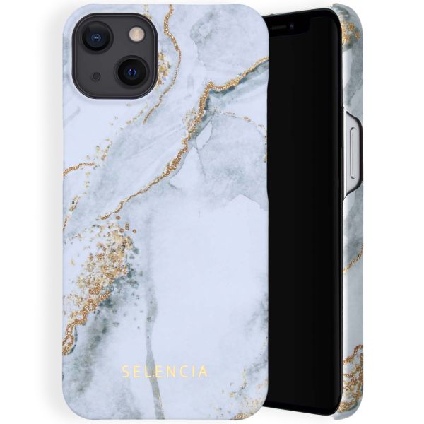 Selencia Coque Maya Fashion iPhone 13 - Marble Stone