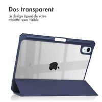 imoshion Coque tablette rigide Trifold Apple iPad Mini 7 (2024) / iPad Mini 6 (2021) - Bleu foncé