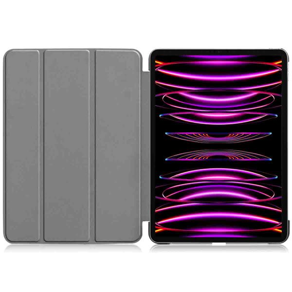 imoshion Coque tablette Trifold Apple iPad Pro 12.9 (2018/2020/2021/2022) - Noir