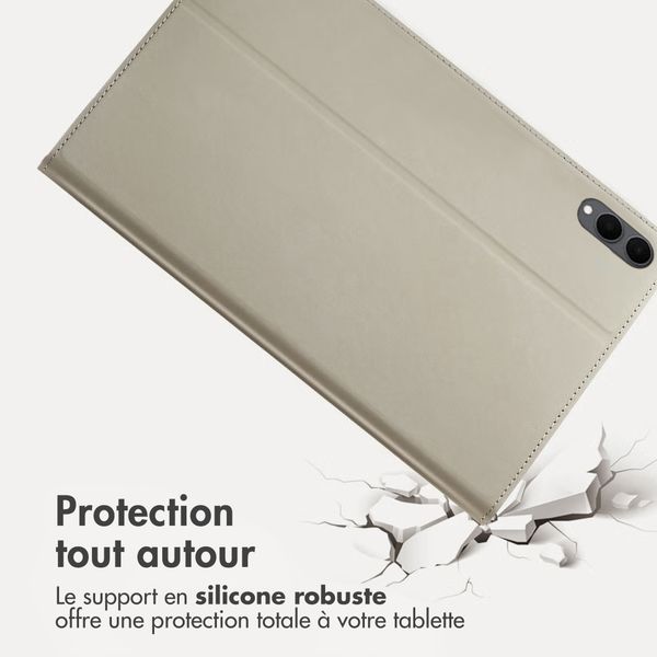 Accezz Coque tablette Classic Samsung Galaxy Tab S11 Ultra - Greige