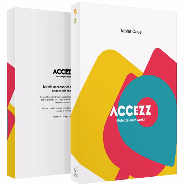 Accezz High Stand tablet case Apple iPad 11 (2025) 11 pouces A16 / iPad 10 (2022) 10.9 pouces - Bleu foncé