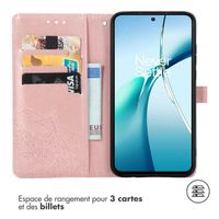 imoshion Etui de télephone Mandala Samsung Galaxy S25 Edge - Rose Doré