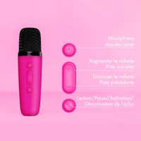 imoshion Kids Karaoke Set - Enceinte et micro - Hot Pink