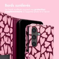 imoshion Étui de télephone portefeuille Design Samsung Galaxy S24 - Hearty Blush