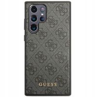 Guess Coque arrière 4G Classic Logo Samsung Galaxy S24 Ultra - Noir