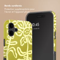 Selencia Coque arrière Vivid Apple iPhone 16 - Chalky Bloom