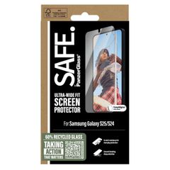 SAFE by PanzerGlass Protection d'écran Ultra-Wide Fit avec applicateur Samsung Galaxy S24