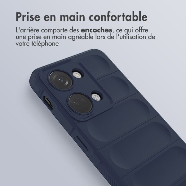 imoshion Coque arrière EasyGrip OnePlus Nord 3 - Bleu foncë