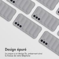 imoshion EasyGrip Backcover Samsung Galaxy S23 FE - Gris