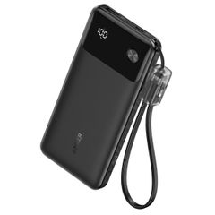 Anker Powerbank - 10.000 mAh - 22,5 Watts - USB-A + USB-C - Noir