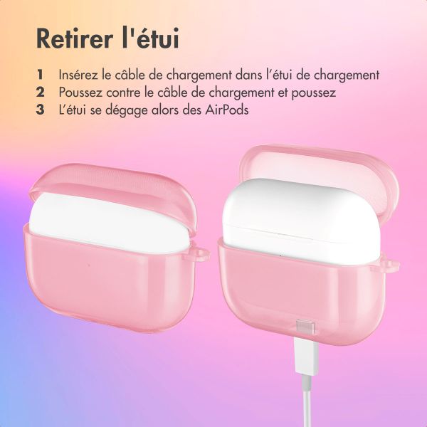 imoshion Coque Néon Apple AirPods Pro - Rose