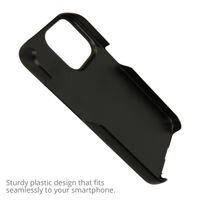 Concevez votre propre coque rigide Apple iPhone 15 Pro - Noir