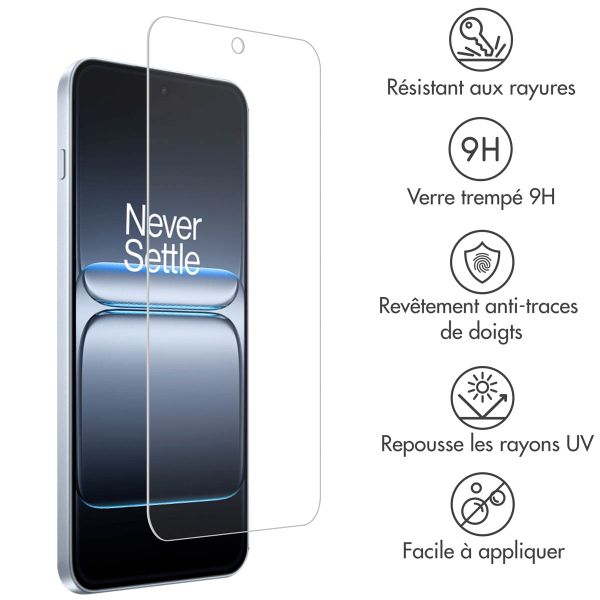 Accezz Protection d'écran en verre trempé OnePlus Nord 5