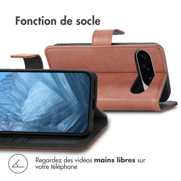imoshion Étui de télephone portefeuille Google Pixel 10 Pro XL - Marron