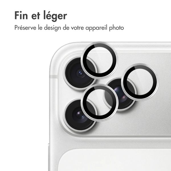 imoshion Protection d'objectif d'appareil photo (pack de 2) Apple iPhone 17 Pro / 17 Pro Max - Argent