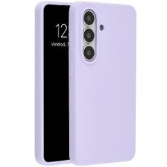 Accezz Coque Liquid Silicone avec MagSafe Samsung Galaxy S26 - Violet
